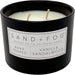 Scented Candle - Vanilla Sandalwood – Additional Scents and Sizes – 100% Cotton Lead-Free Wick - Luxury Air Freshening J