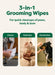 Dog Wipes for Paws & Butt, Deodorizing, Lavender, 100ct