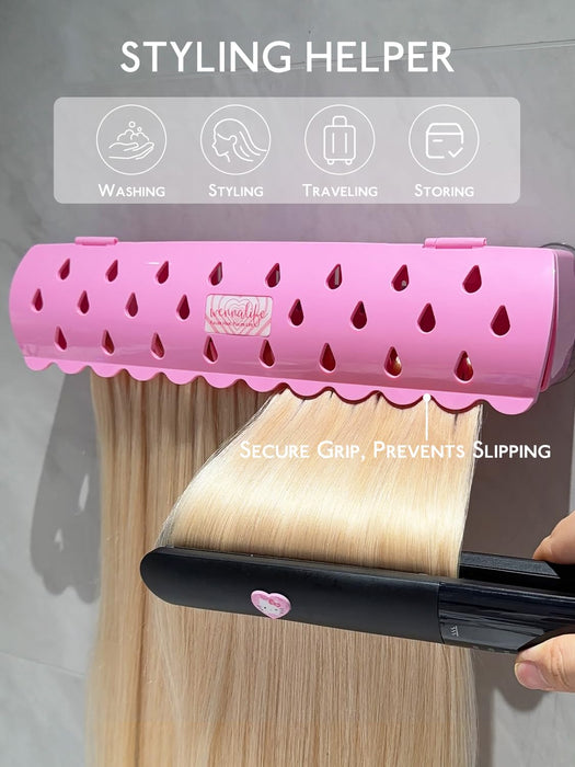 Hair Extension Holder for Styling and Storage