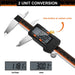 Digital Caliper 6 Inch, Caliper Measuring Tool with Large LCD