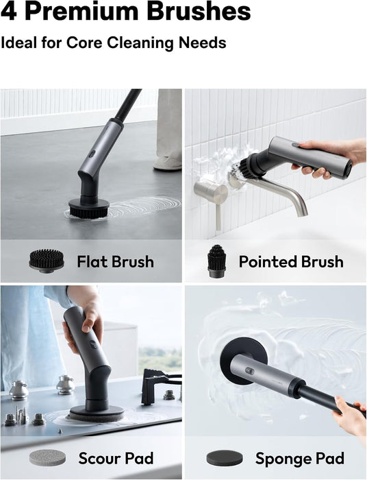 Swift™ Easycare Cordless Electric Spin Scrubber, for Bathroom, Tile