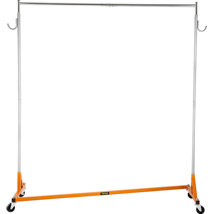 Industrial-Grade Rolling Garment Rack