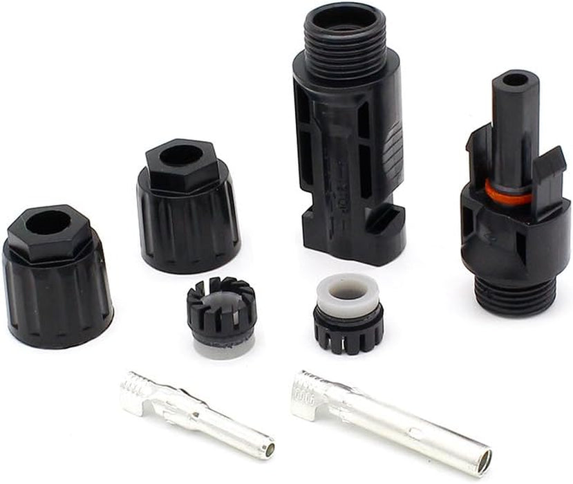 25Pairs / 50PCS Solar Connectors - Male & Female IP67 Waterproof Connector (25 Pairs Solar connectors)