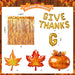 Give Thanks Foil Balloon Arch Kit for Thanksgiving Fall Party Decorations