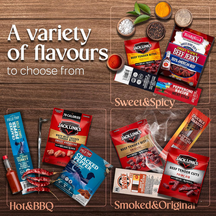Jerky Gift Baskets For Men - Birthday Gifts For Men Who Have Everything