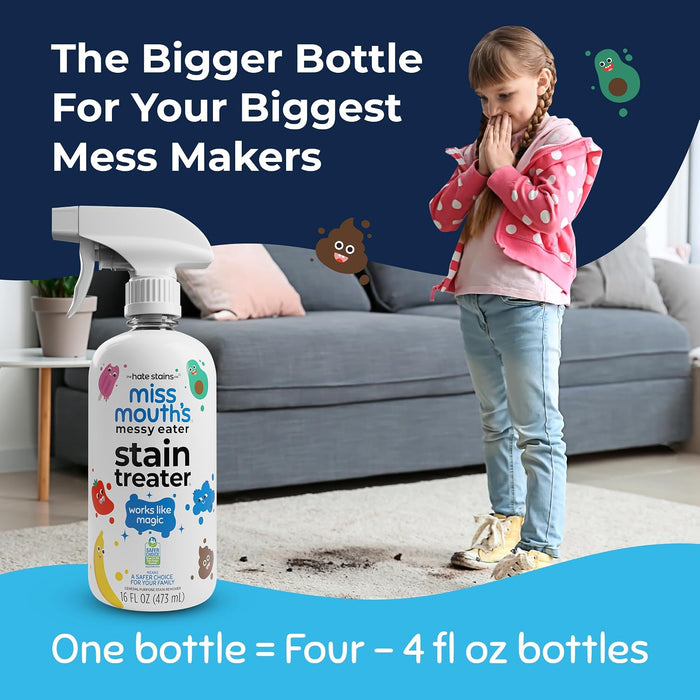 Messy Eater Stain Treater Spray, Laundry Stain Remover, 16 Oz