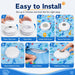 Interactive Cat Toys for Indoor Cats, Hide and Seek, 3 Smart Modes, 2500mAh