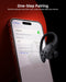 Bluetooth Headphones Wireless Earbuds 80hrs Playtime Wireless Charging Case Digital Display Sports Ear Buds with Earhook Deep Bass IPX7 Waterproof Over-Ear Earphones for TV Phone Laptop Black