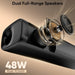11.7-inch Sound Bar, Small Size & Big Power, Center-Channel Speakers