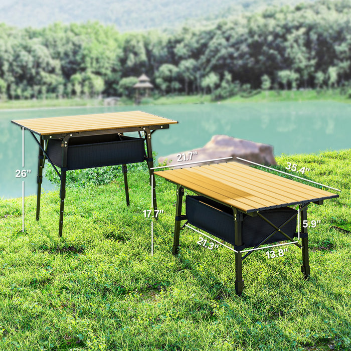 Portable Aluminum Folding Camping Table
