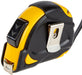 Self-Locking Tape Measure with Belt Clip, 16-Feet (5-Meters), Inch/Metric Scale, MID Accuracy, Black, Yellow