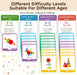209 PCS Shapes Wooden Pattern Blocks for Kids