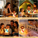 Jesus Night Light,Rechargeable Touch Silicone Bedside Jesus Lamp for kids