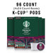 K-Cup Coffee Pods, Dark Roast Hot or Iced Coffee, French Roast, 96 Keurig Pods