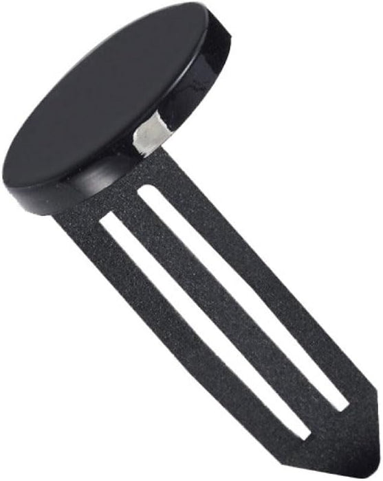 Keyhole Signals - Black Death Signal - Box of 25 - Non-Chip - Reusable & Long-Lasting - At-a-Glance Organization - Color Coded Plugs
