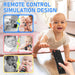 Teething Toy for Baby 3 6 12 18 Months, Realistic Remote Control and Mobile Phone Baby Teether Toy, Baby's Chew Toys, Fo