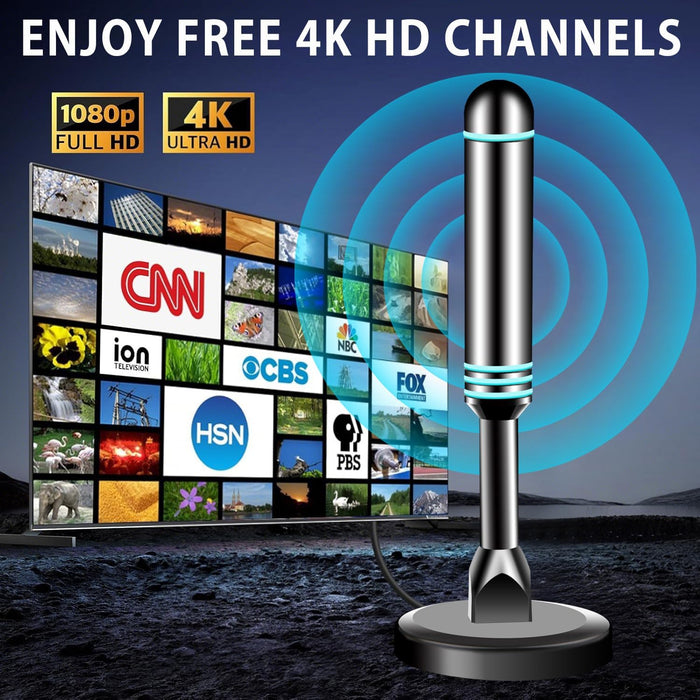 TV Antenna for Smart TV Indoor,Digital HD Antenna with Strong Magnetic Base