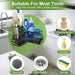Large Sponge Holder for Kitchen Sink, 90-Degree Sink Caddy Storage