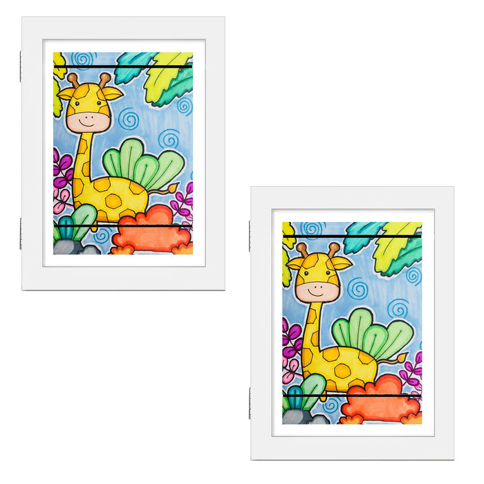 Front-Opening Kids Artwork Display Frame