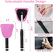 17pcs Car Cleaning Kit, Pink Car Interior Detailing Kit with High Power Handheld Vacuum, Detailing Brush Set, Windshield Cleaner, Cleaning Gel, Complete Auto Accessories for Women Gift
