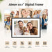Digital Picture Frame 10.1 Inch Digital Photo Frame 32GB Storage, WiFi Picture Frame with1280x800 IPS Touch Screen, Auto-Rotate Photo Frame Share Your Photos and Videos via AiMOR App, Black