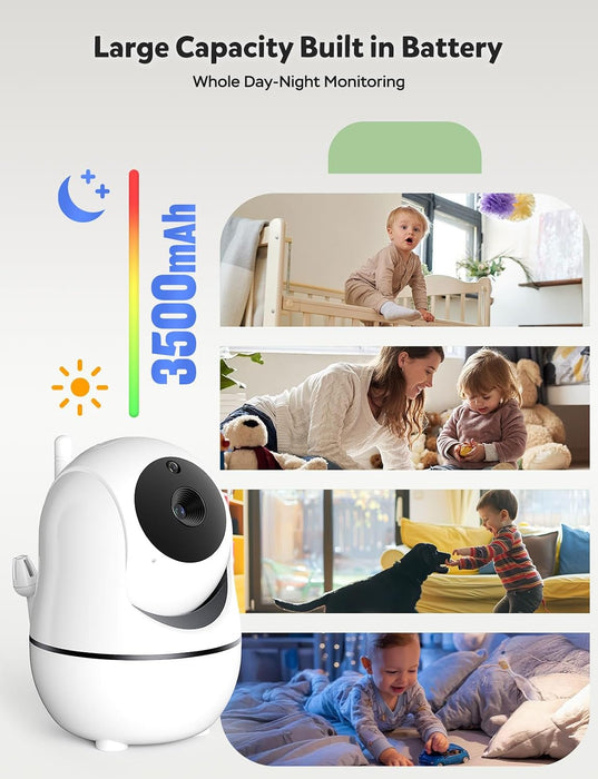 5" Baby Monitor with Camera and Audio No WiFi
