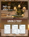 24-Pack Flameless Tea Lights Candles Battery Operated, 200+ Hours