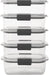 Brilliance BPA-Free Food Storage Container Set with Airtight Lids, 5-Pack (3.2 Cup) - Perfect for Lunch, Meal Prep, and Leftovers