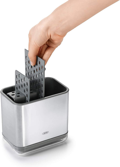 OXO Good Grips Stainless Steel Sink Organizer Caddy & Sponge Holder