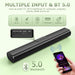 80W Sound Bar for Smart TV with HDMI ARC & Bluetooth 5.0
