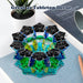 Magnetic Fidget Sphere - Anxiety Sensory Fidgets Toys - Crystal Black - 12 Piece Set - Creativity Beyond Imagination, In
