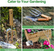 Heavy Duty Gardening Tools with Handbag, Gardening Gifts for Women