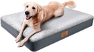 Washable Orthopedic Large Dog Bed with Removable Cover, Pet Bed Mat