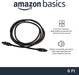 Toslink Digital Optical Audio Fiber Optic Cable, Multi-Channel, for Sound Bar, Audio System, Home Theatre, Game Console, Blu-Ray Player, Gold-Plated Connectors, 6 Foot, Black