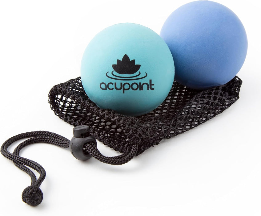 Physical Massage Therapy Ball Set - Ideal for Yoga, Deep Tissue Massage, Trigger Point Therapy and Myofascial Release Ph