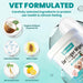 Ear Cleaner Finger Wipes 60 Counts, Dog Ear Cleaner, Grooming Kit Care for Dogs and Cats, Soft & Easy Otic Cleaning Pads