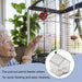 ABS Bird Feeder Prevent Scattering Bird Feeding Bowl Hanging Multifunction Bird Bath Parakeets Bathtub Bird Cage Accessories
