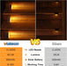 Solar Stair Lights 6 Pack, Solar Step Lights Outdoor Waterproof