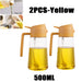 200 mL Kitchen Oil Sprayer Bottle — Black