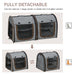 Two-Compartment Soft Pet Carrier
