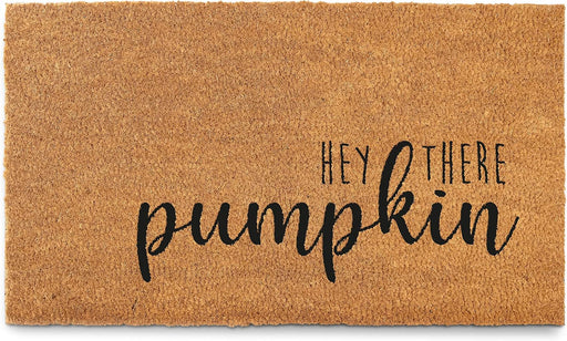 Hey There Pumpkin Door Mat 30x17 Inch, Hello Pumpkin Welcome Mat Coir Fall
