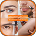 Tweezers for Men, 8 in 1 Professional Eyebrow Tweezers Kit with Eyebrow Trimmer & Scissors, Razor, Brush, Skin Care Tools