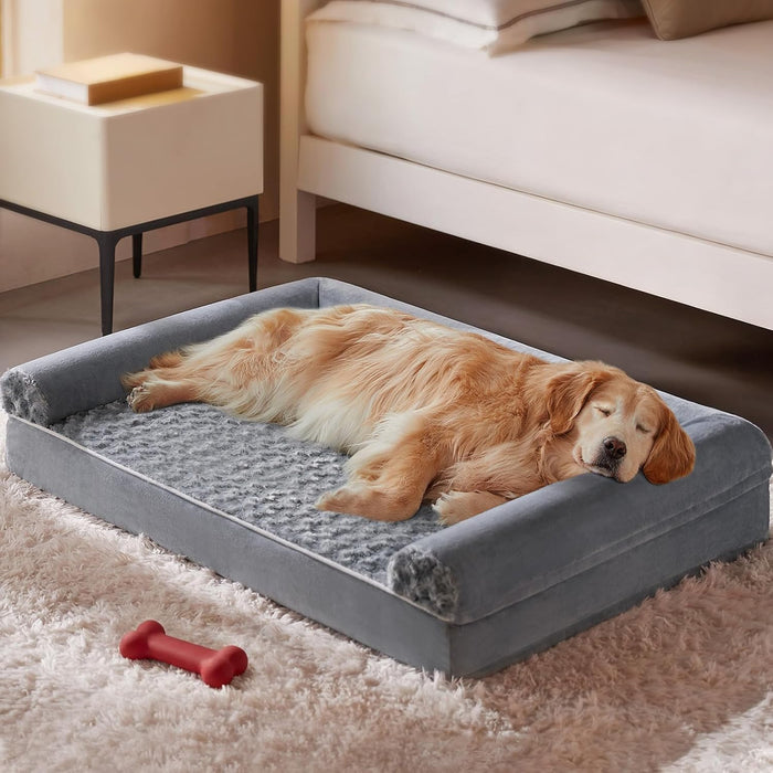 Orthopedic Washable Large Dog Bed for Senior Dog Comfy Sleep