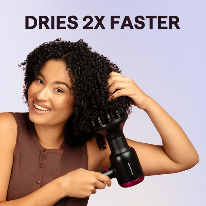 Blown Away Ionic Hair Dryer with Diffuser for Curly Hair