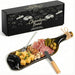 1 Pcs Wine Gifts Melted Serving Tray, Brown, Wine Bottle
