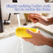 Damp Duster, Multipurpose Dusters for Cleaning - Wooden & Venetian Blind Cleaner Tool, Ridged Wet Dust Sponge for Skirting Board, Radiator, Blinds & Mirrors, Home Cleaning Products, Pink