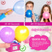 IDAODAN Electric Balloon Pump, Portable Electric Balloon Blower Machine Inflator Air Pump for Party Decorations