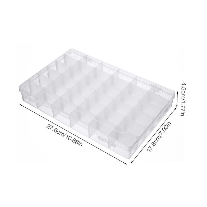Four-Pack 36-Compartment Craft Storage Boxes