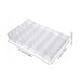 Four-Pack 36-Compartment Craft Storage Boxes