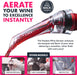 Wine Aerator Pourer Spout – Updated 2026 Professional Wine Aerator for Superior Flavor, Enhanced Bouquet & Rich, Smooth 